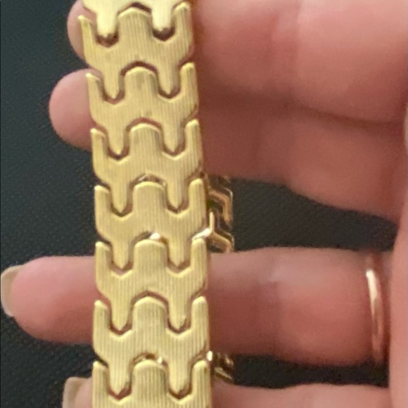 Stainless Steel yellow gold bracelet - Picture 2 of 10